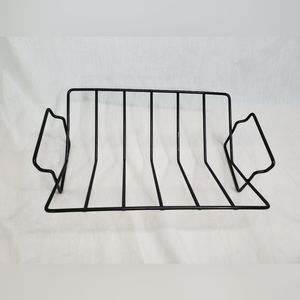 Roast/Ribs Oven Grill Handled Rack 15 x 10 Non-stick Steel
